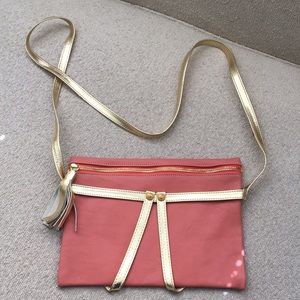 Leather Harness Clutch